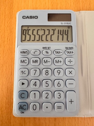 Calcolatrice casio 310uc - calcolatrice, sl-310uc