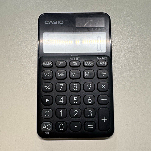 Casio 310uc calcolatrice - casio, sl-310uc
