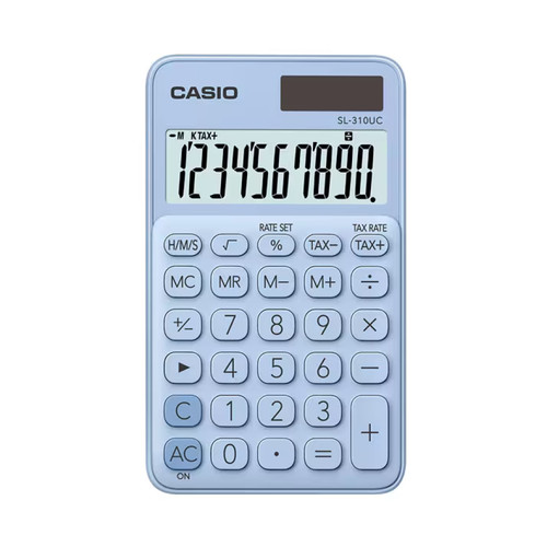 Casio 310uc blu chiaro - casio,